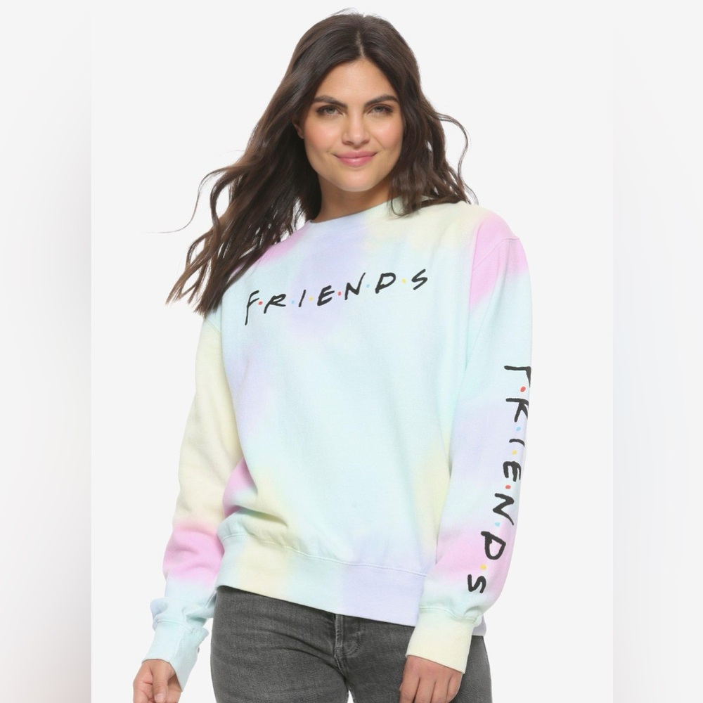 Friends Tie-Dye Women's Crewneck - BoxLunch Exclusive
